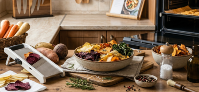 Chips selber machen: 4 knusprige Rezepte aus dem Backofen